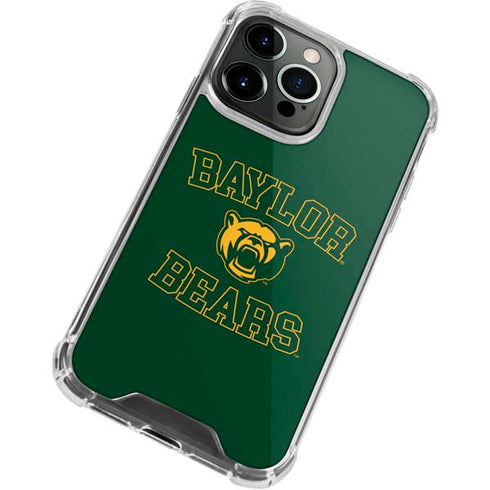 Baylor University Bears Mascot iPhone 14 Pro Clear Case